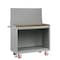 Little Giant Bench Cabinet, 24" X 48", 2 Locking Doors, Hardboard, Louvered Panel MH2D2448FLLP - alternate 2